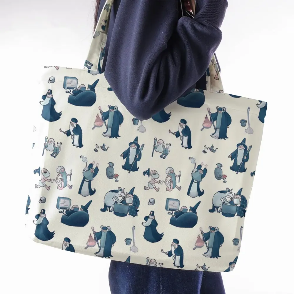 Shared Flat For Wizards Large Tote Bag - 2