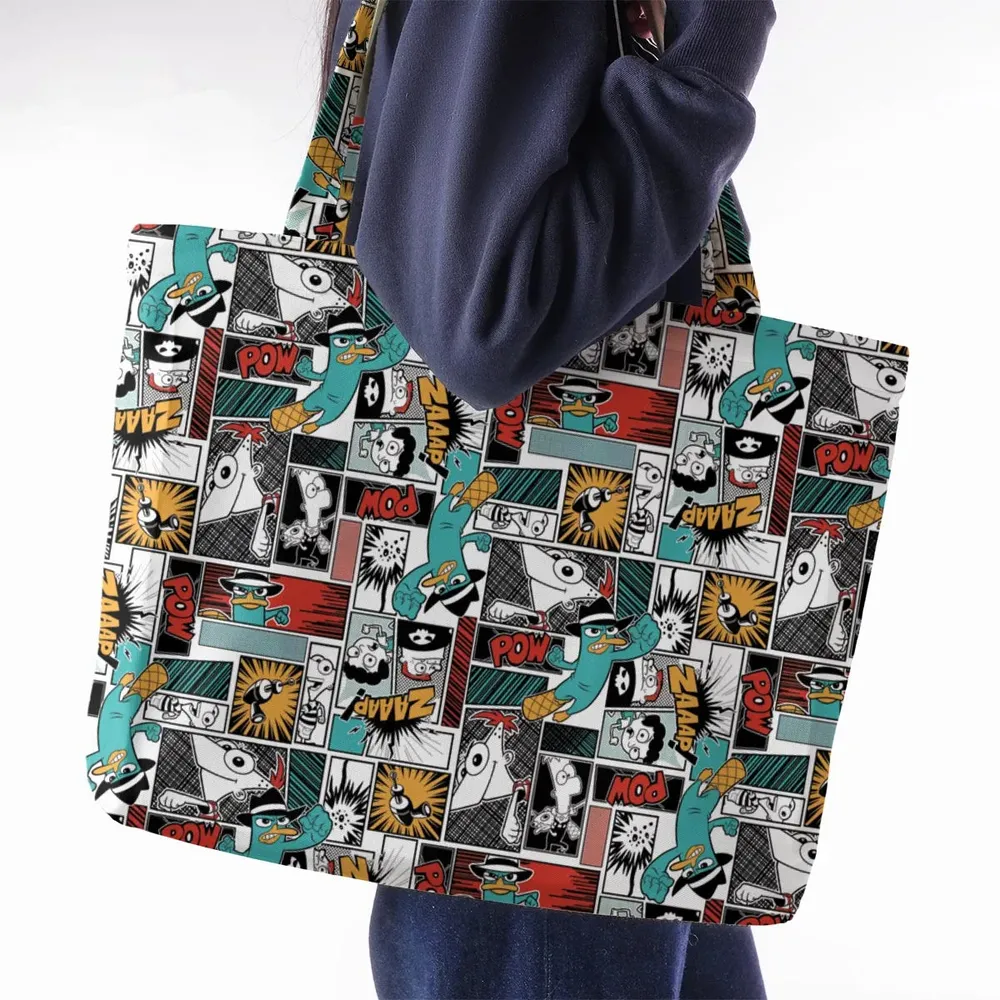 Zaaap! Phineas and Ferb Large Tote Bag - 2