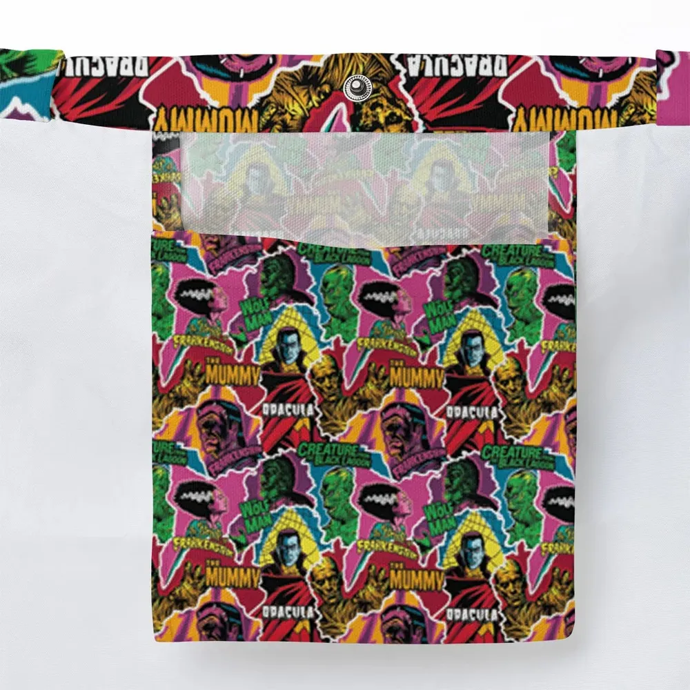 Monsters Pop Collage Universal Monsters Large Tote Bag - 3