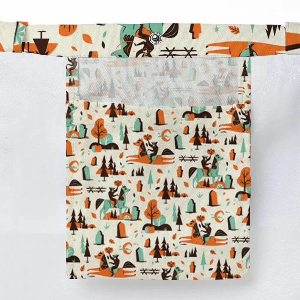 Halloween folklore The Headless Horseman Large Tote Bag - 3