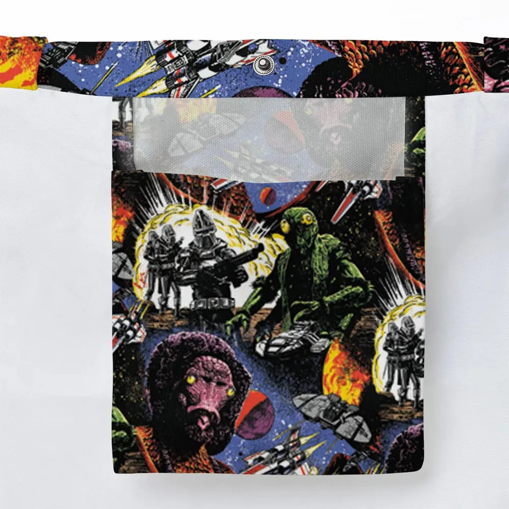 Galactic War Battlestar Galactica Large Tote Bag - 3