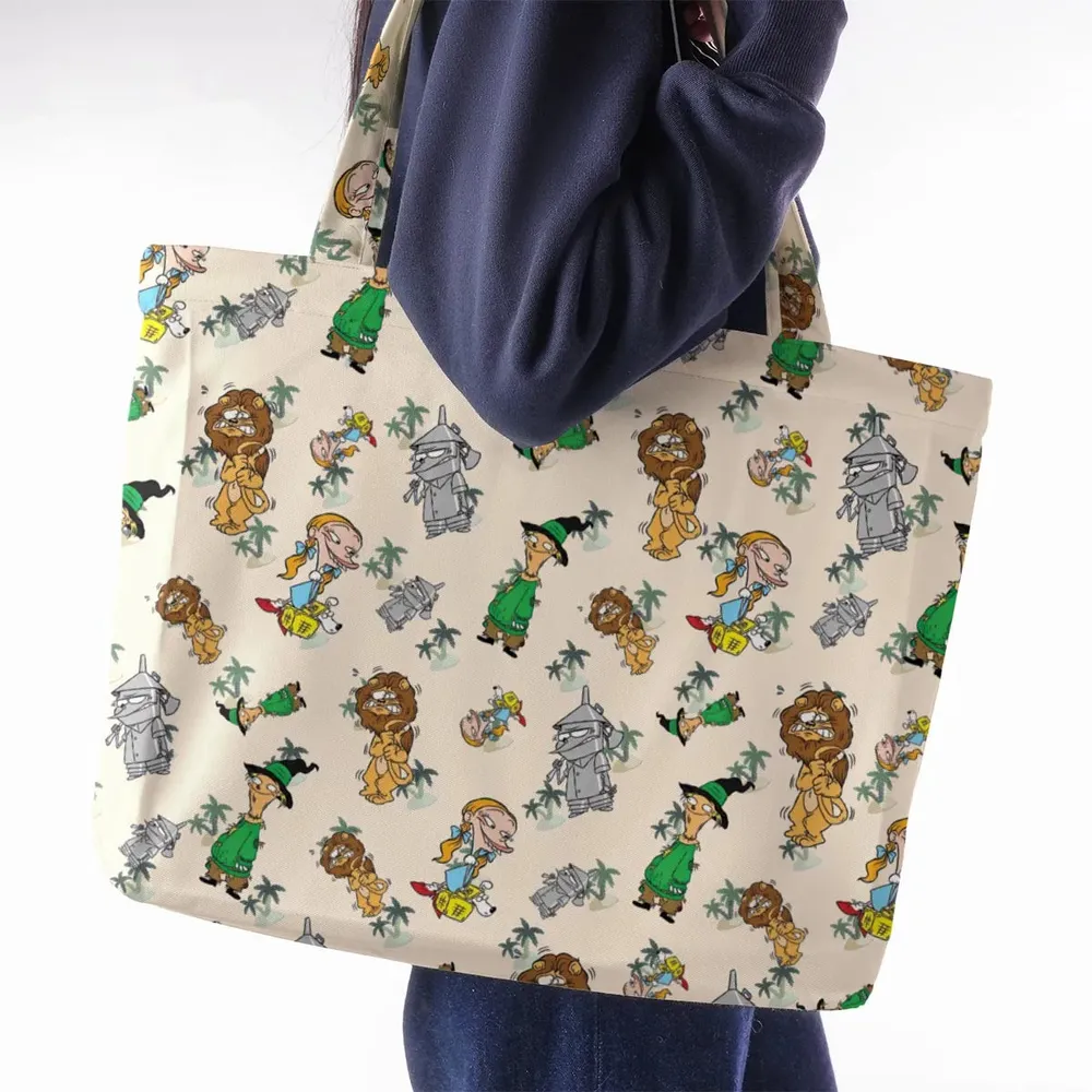 Cartoon Mashup Ed, Edd n Eddy Large Tote Bag - 2