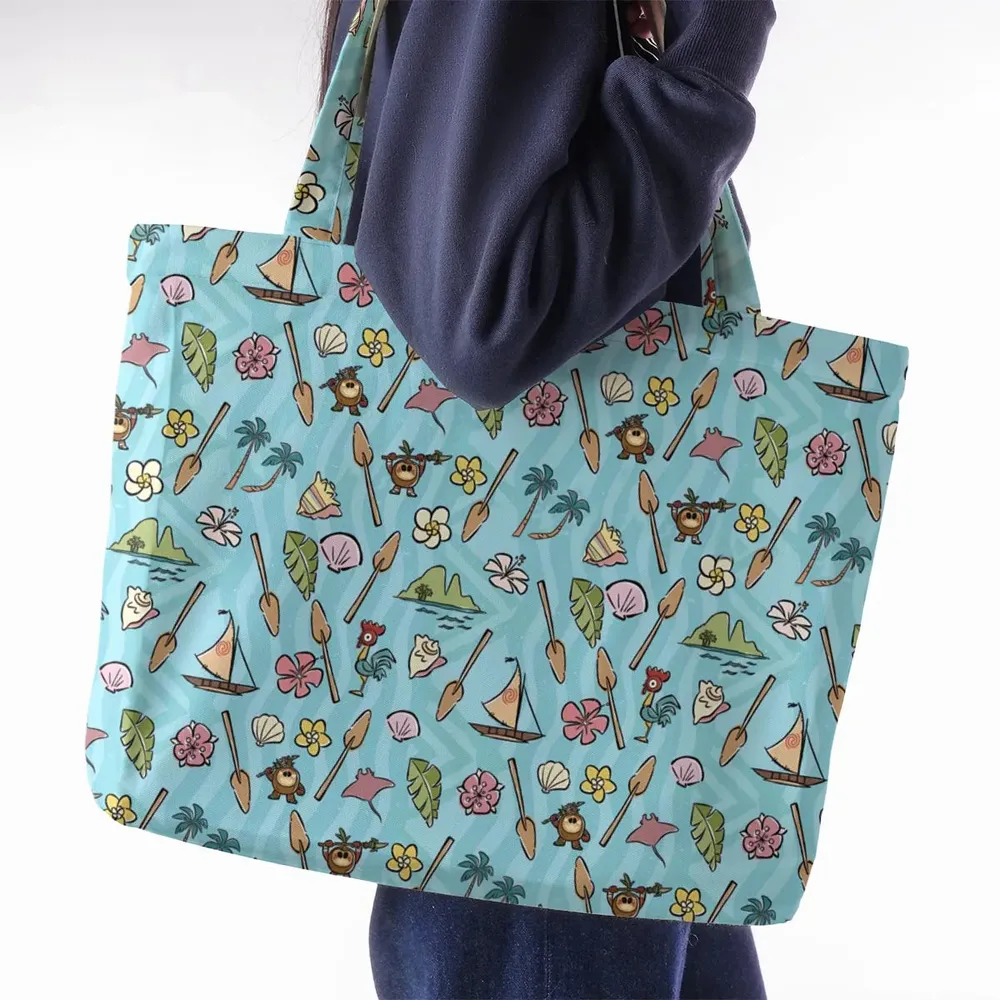 Ocean Vibes Moana Large Tote Bag - 2