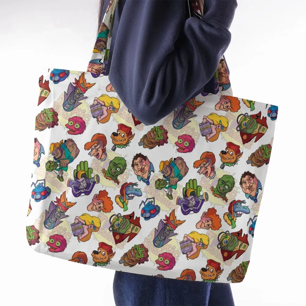 Mutant Merch Toxic Crusaders Large Tote Bag - 2