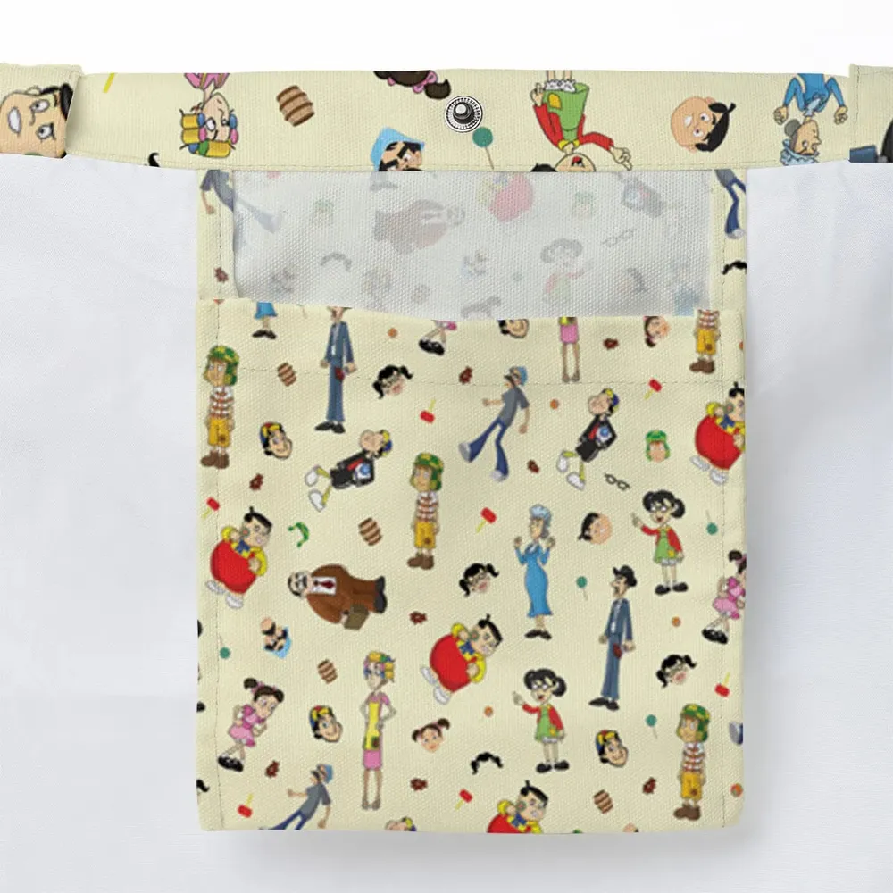 El Chavo Cartoon Characters Large Tote Bag - 3