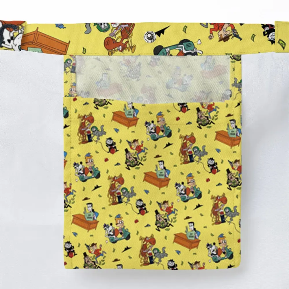 Moose And Squirrel The Adventures of Rocky and Bullwinkle Large Tote Bag - 3