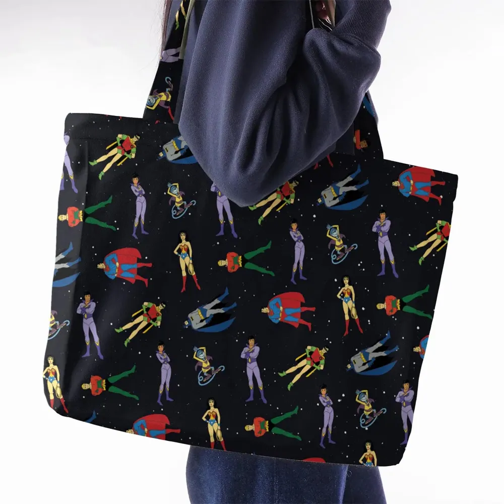 The Super Powers Team Super Friends Large Tote Bag - 2
