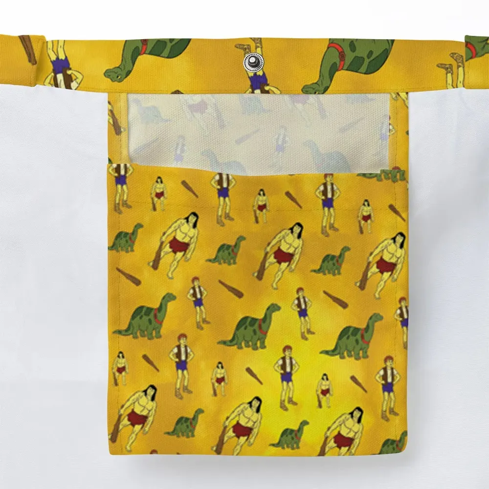 Dino Boy in the Lost Valley Large Tote Bag - 3