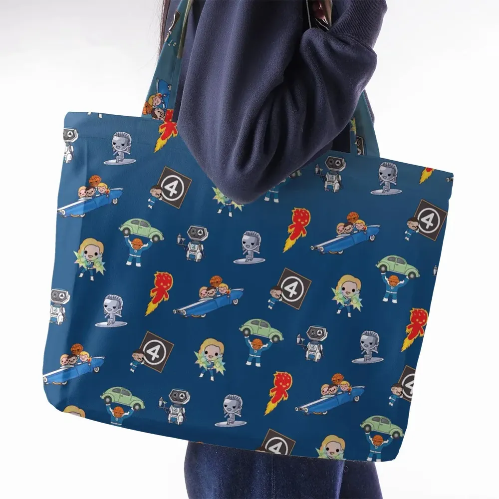 Power Up Fantastic Four Large Tote Bag - 2