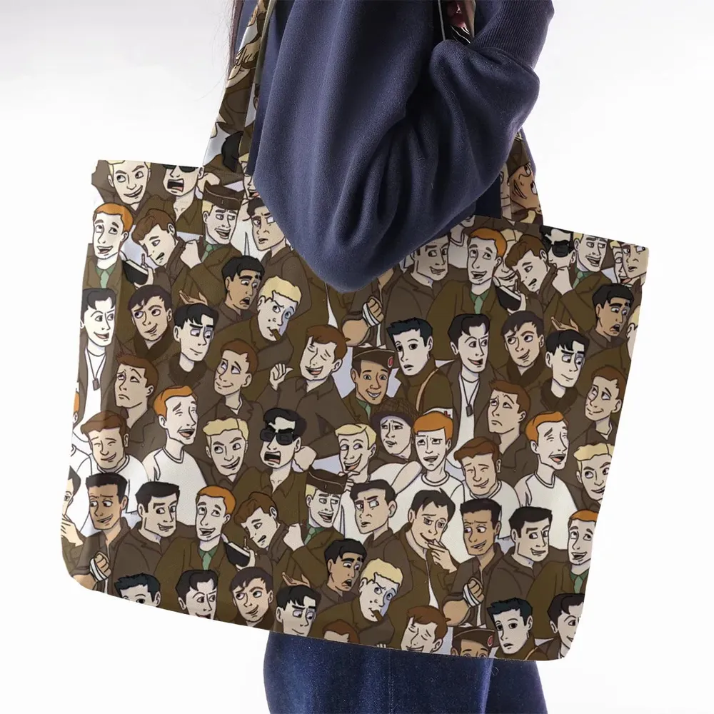 Band Of Brothers Large Tote Bag - 2