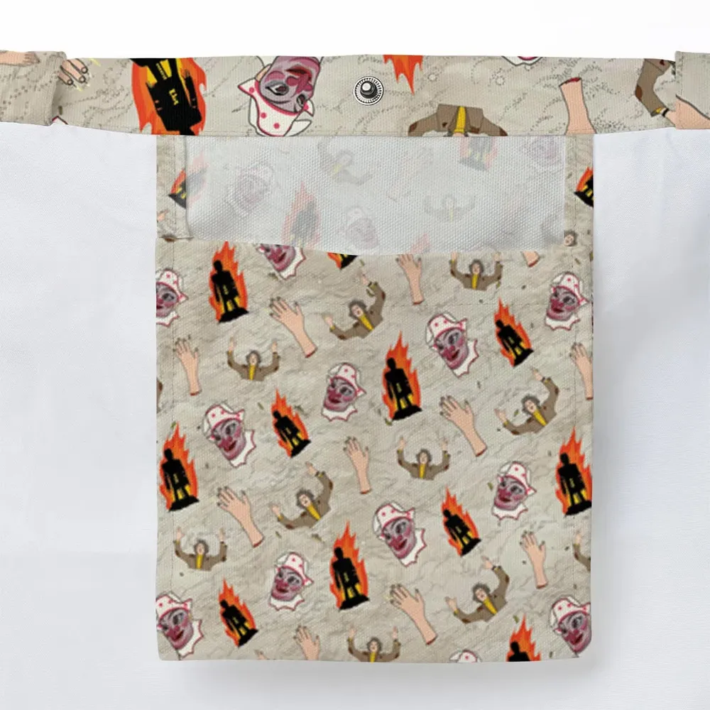 The Wicker Man Pattern Large Tote Bag - 3