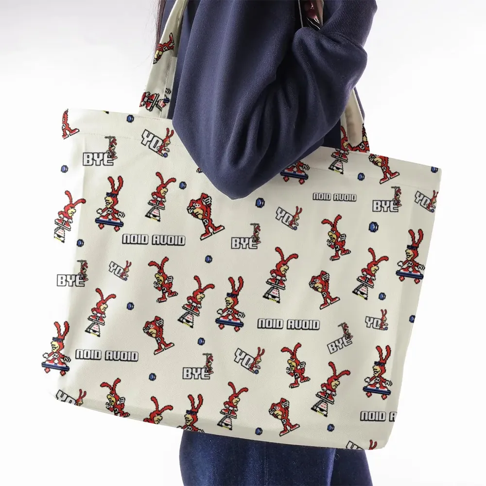 Avoid The Noid Yo Noid Large Tote Bag - 2