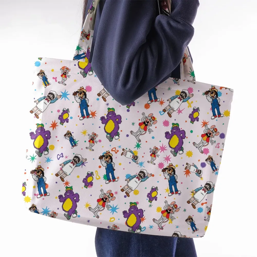 Cheezer Weezer Chuck E Cheese Large Tote Bag - 2