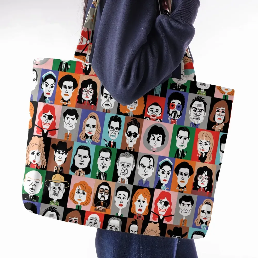 Twin Peaks Characters Large Tote Bag - 2