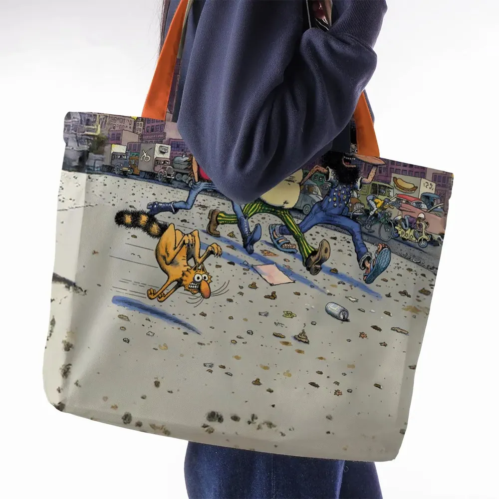 The Fabulous Furry Freak Brothers Large Tote Bag - 2