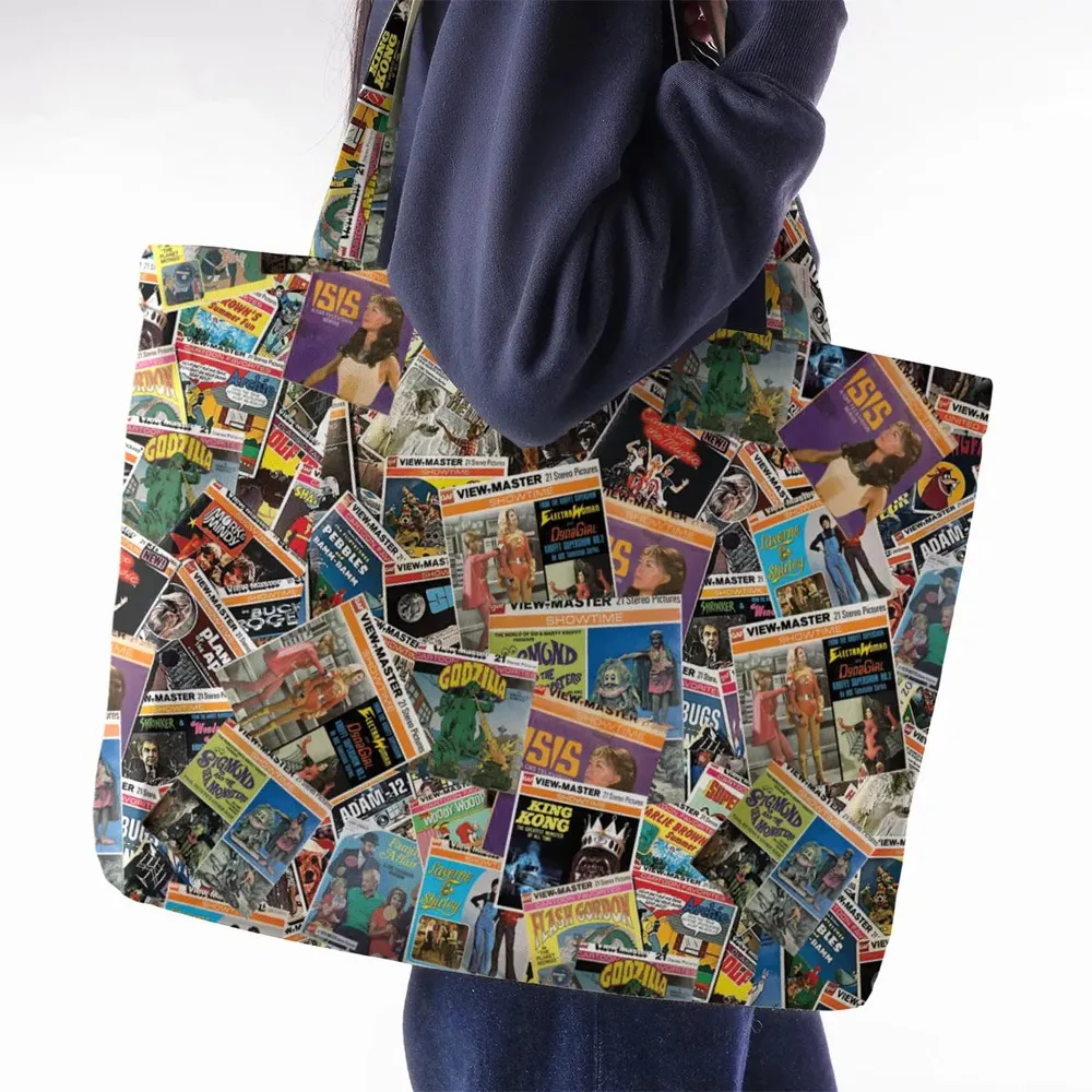 View-Master Collage Large Tote Bag - 2