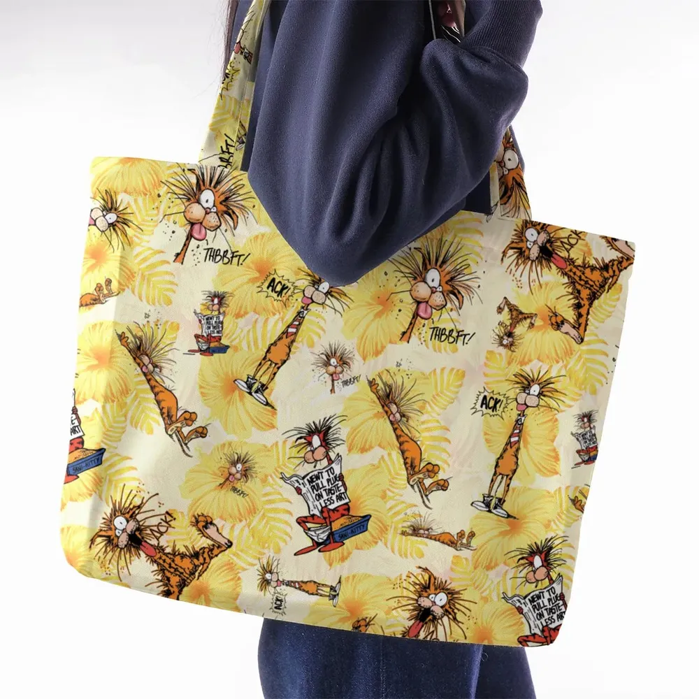 Bill The Cat Bloom County Large Tote Bag - 2