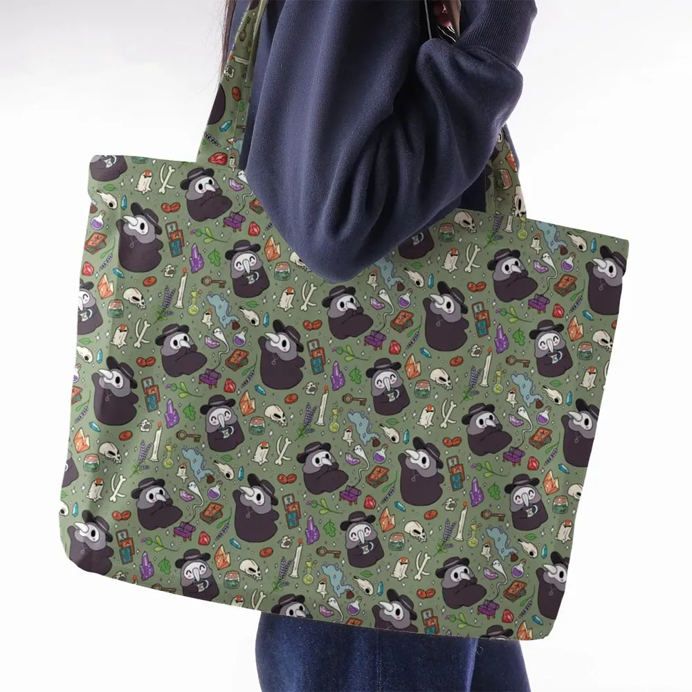 Plague Doctor Large Tote Bag - 2