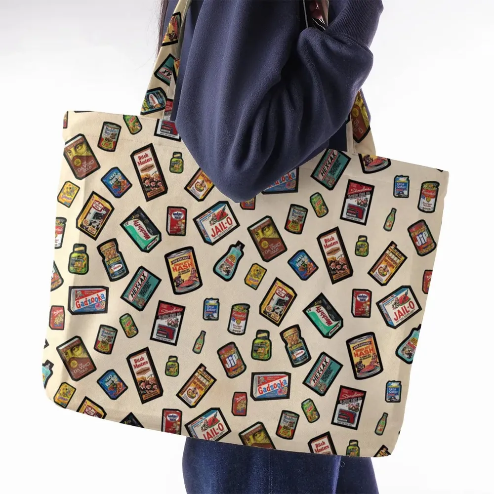 Wacky Packages Large Tote Bag - 2