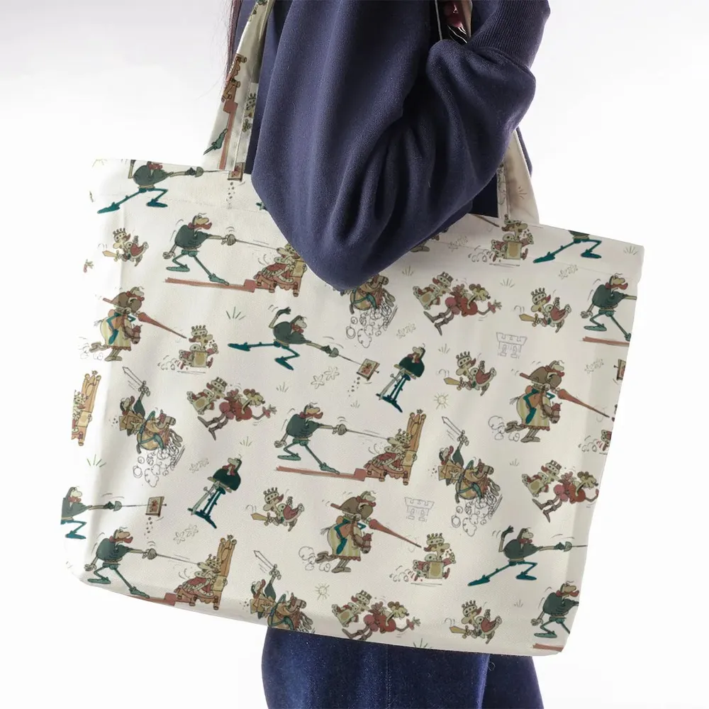 Cap'n Crunch And King Vitaman Character Large Tote Bag - 2