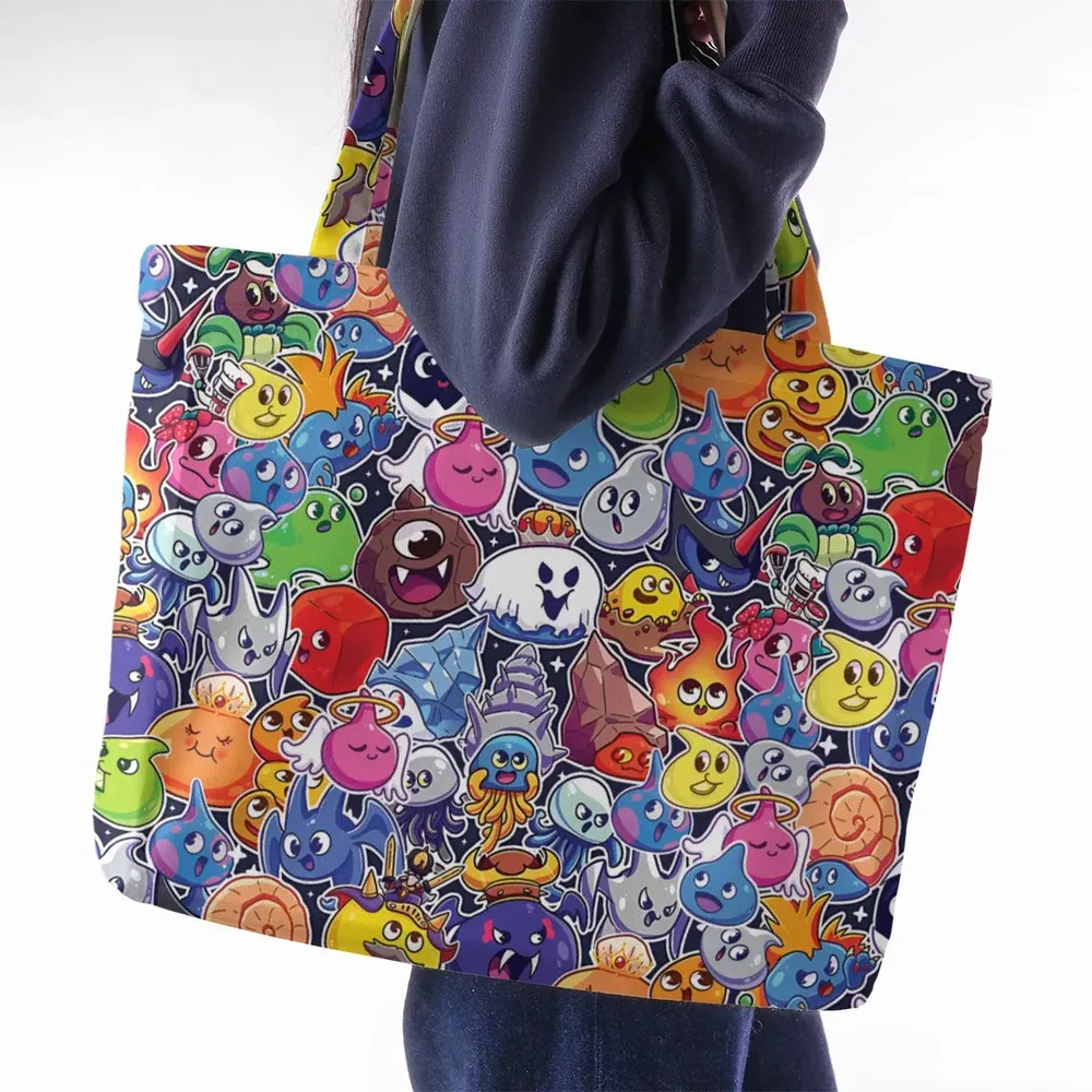 Slimes Dragon Quest Large Tote Bag - 2