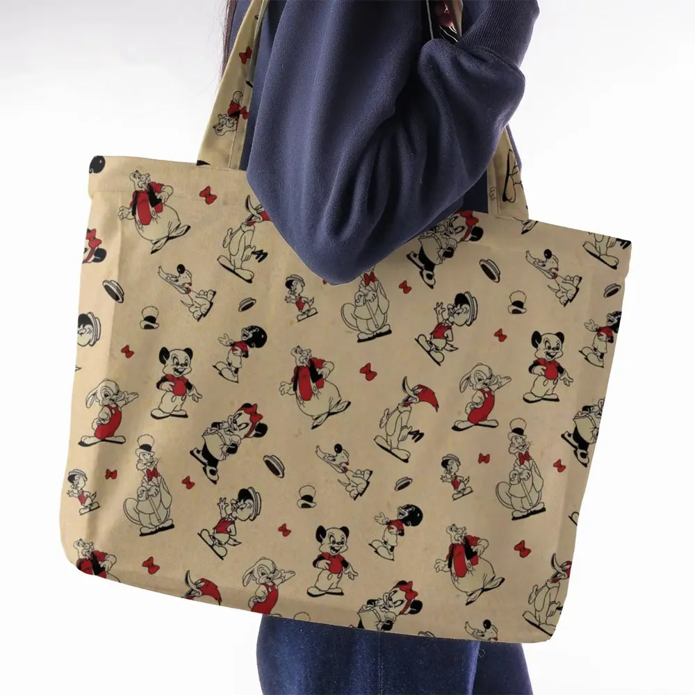 Walter Lantz's Famous Movie Characters Large Tote Bag - 2