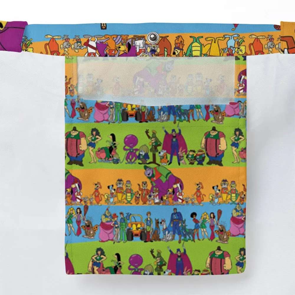Yogi Yahooeys Scooby Doodies Really Rottens Laffalympics Large Tote Bag - 3