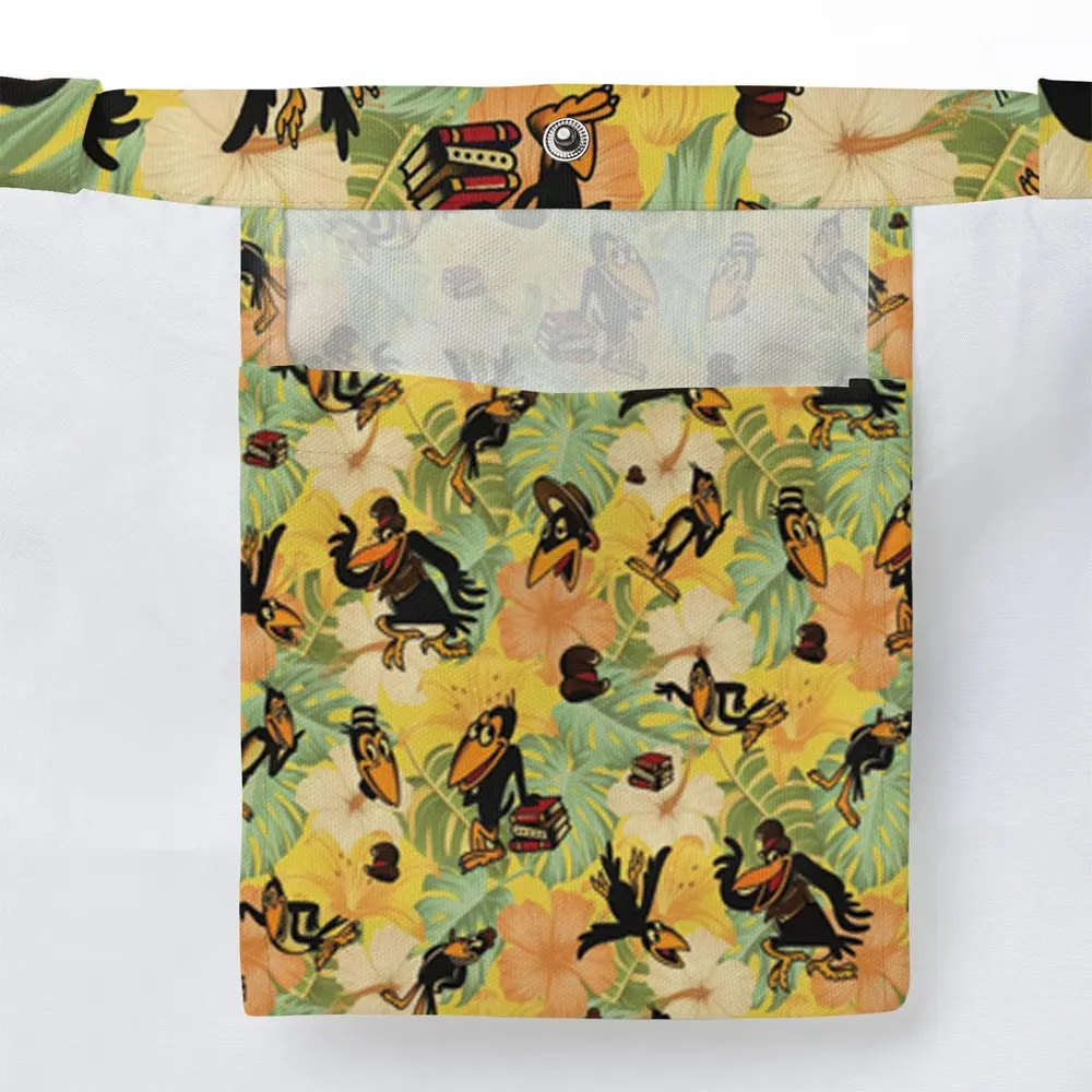 Bird Of A Feather Heckle And Jeckle Large Tote Bag - 3