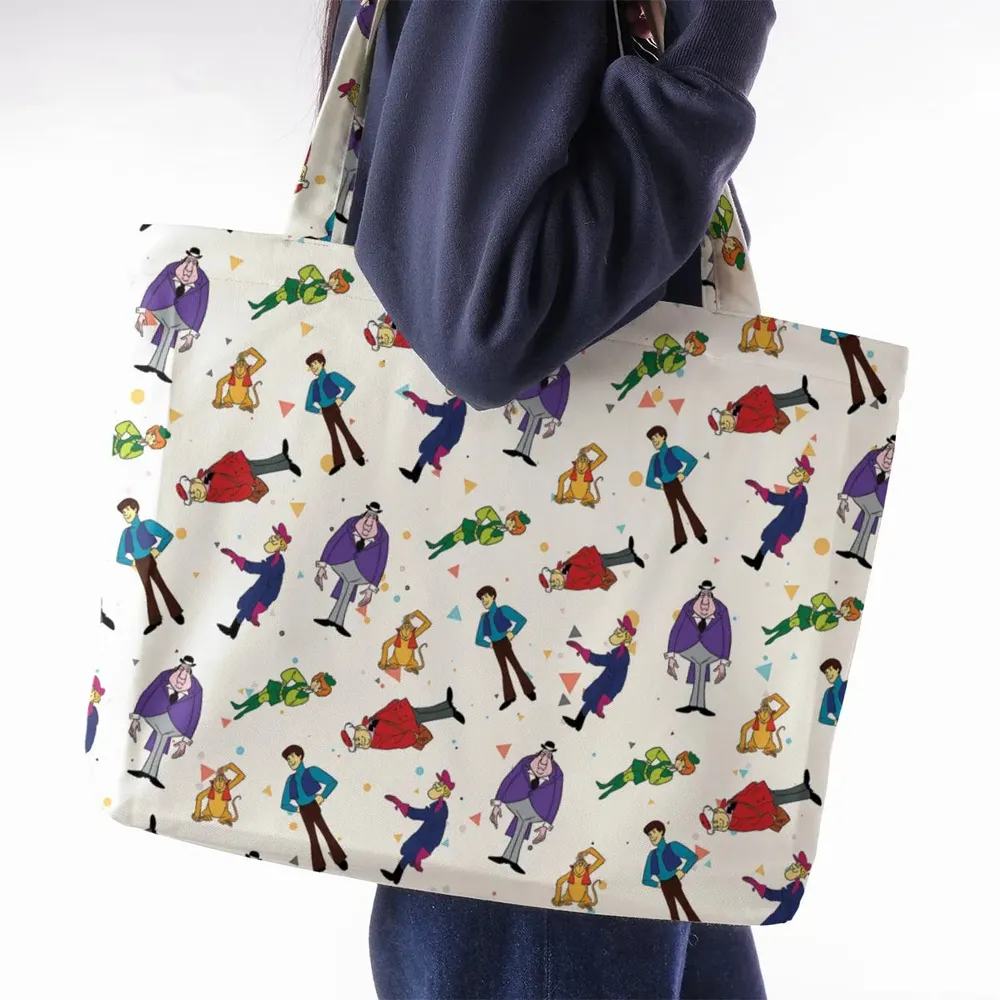 Around the World in 79 Days Large Tote Bag - 2