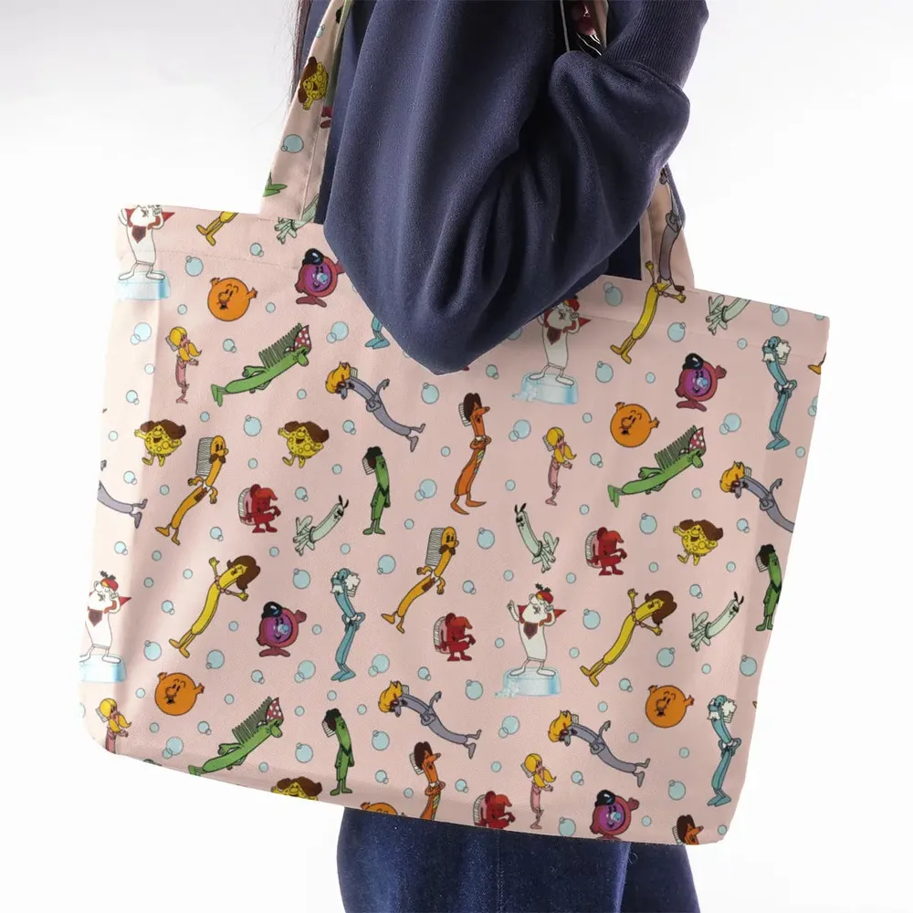Brush Your Teeth Toothbrush Family Large Tote Bag - 2