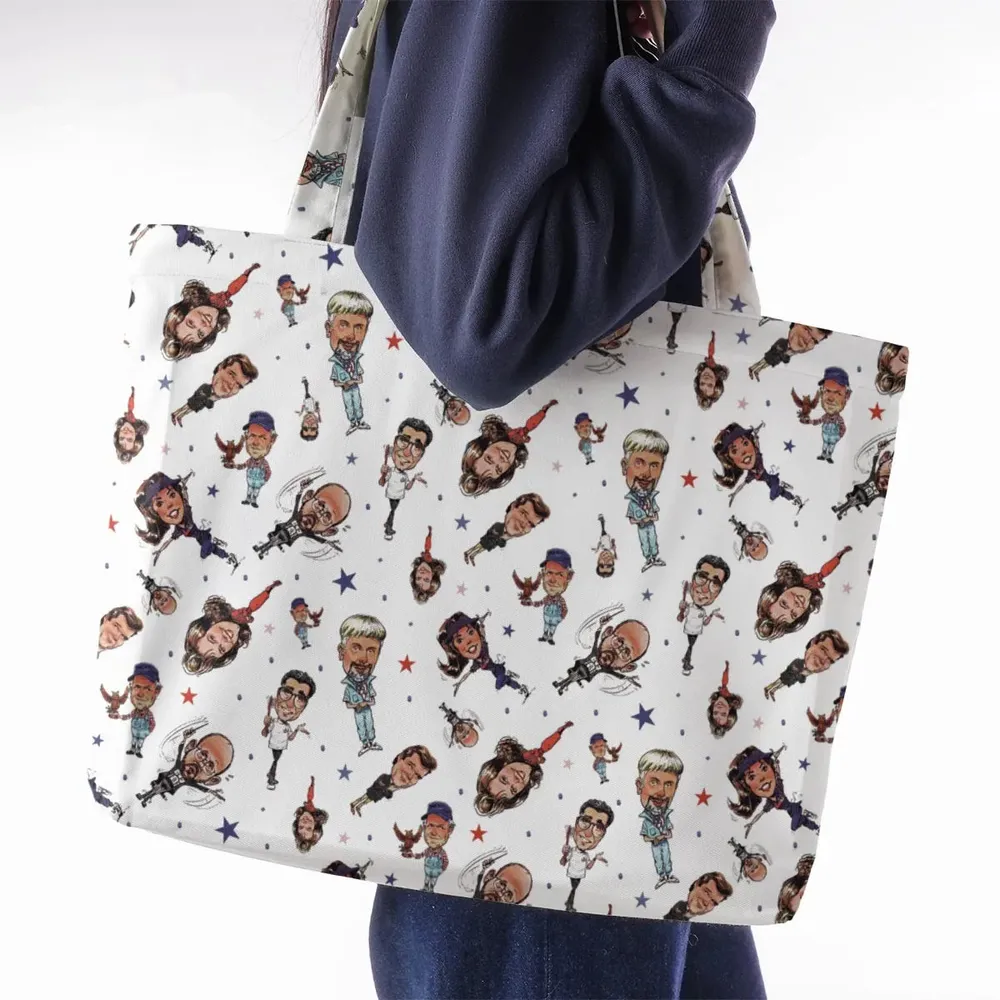 Red White Blaine Waiting For Guffman Large Tote Bag - 2