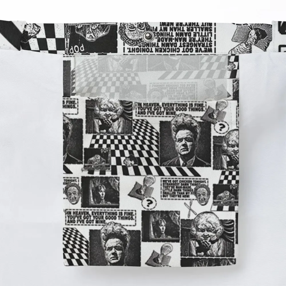 Surreal Disturbing Atmospheric A nightmare Eraserhead Large Tote Bag - 3