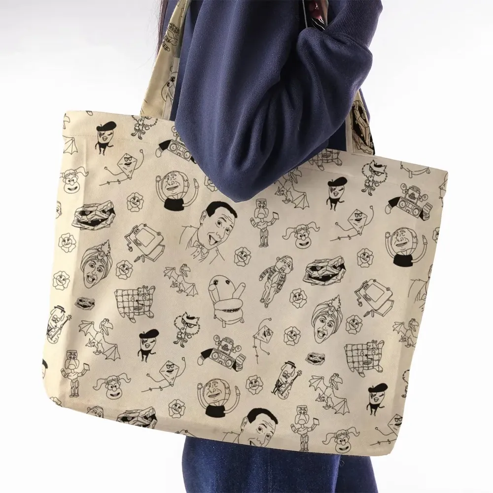 Pee-Wee's Playhouse Characters Large Tote Bag - 2