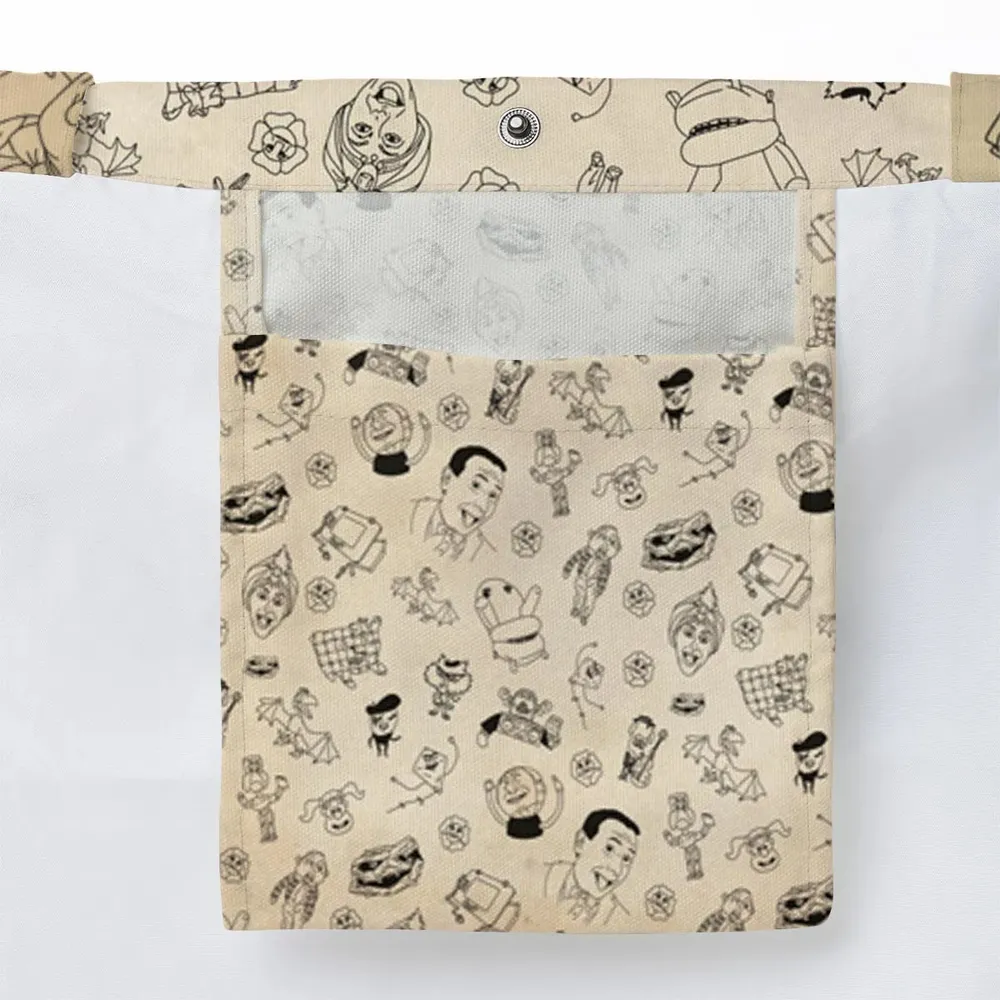 Pee-Wee's Playhouse Characters Large Tote Bag - 3