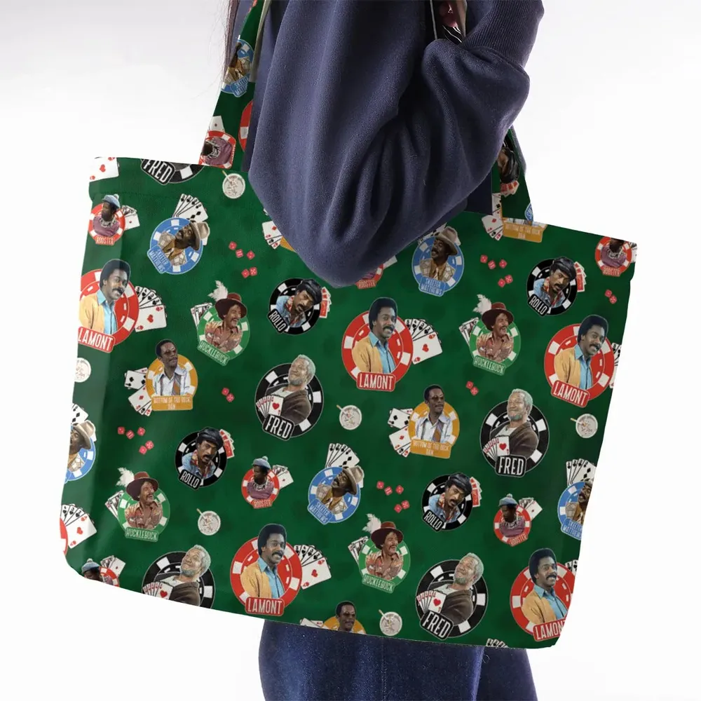 The Card Sharps Sanford and Son Large Tote Bag - 2