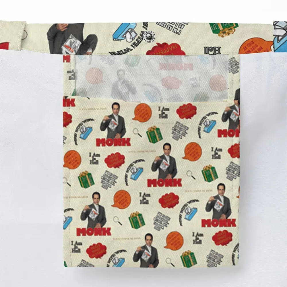 Here’s What Happened Monk Large Tote Bag - 3