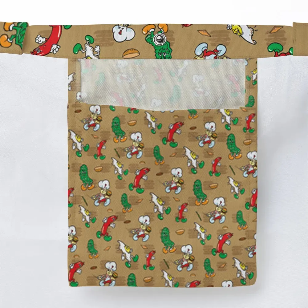 BurgerTime Arcade Large Tote Bag - 3