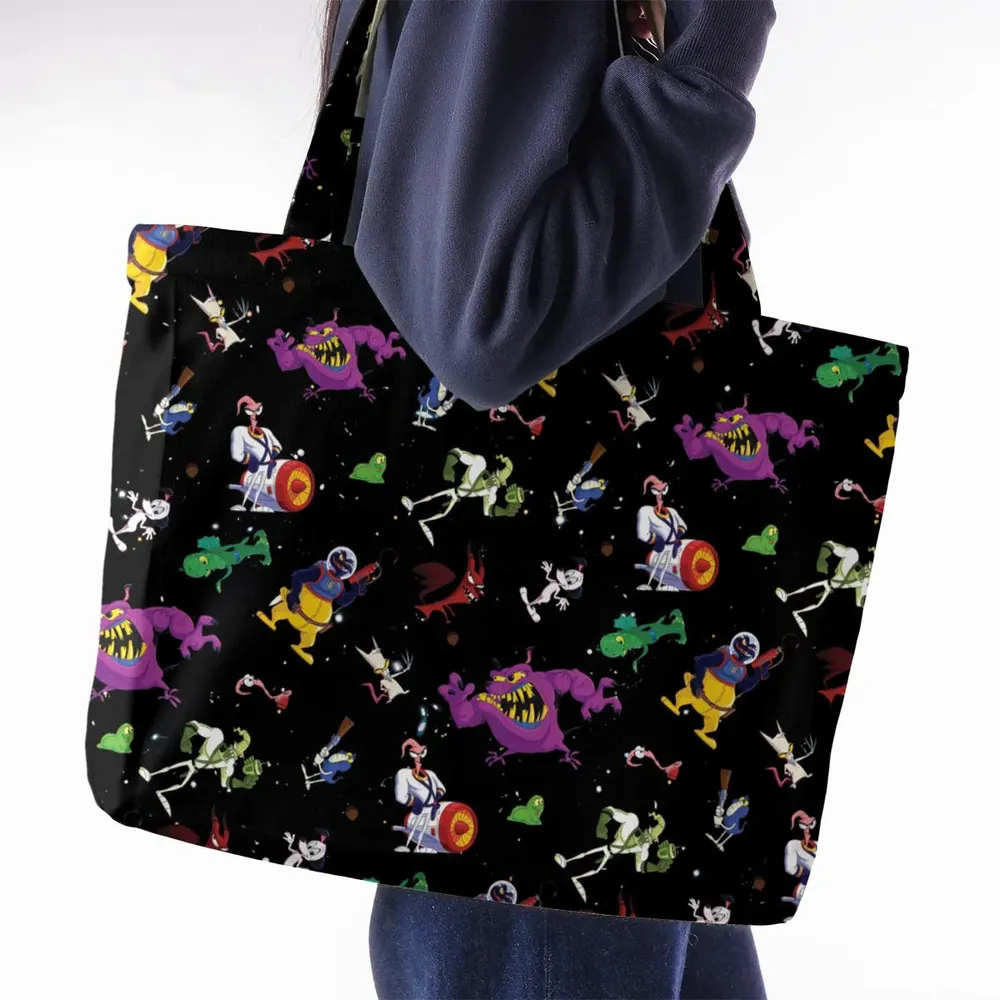 Earthworm Jim And Od Characters Large Tote Bag - 2