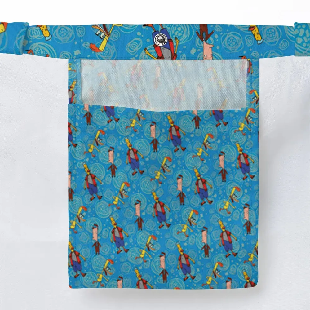 Animated Attitude Duckman Large Tote Bag - 3