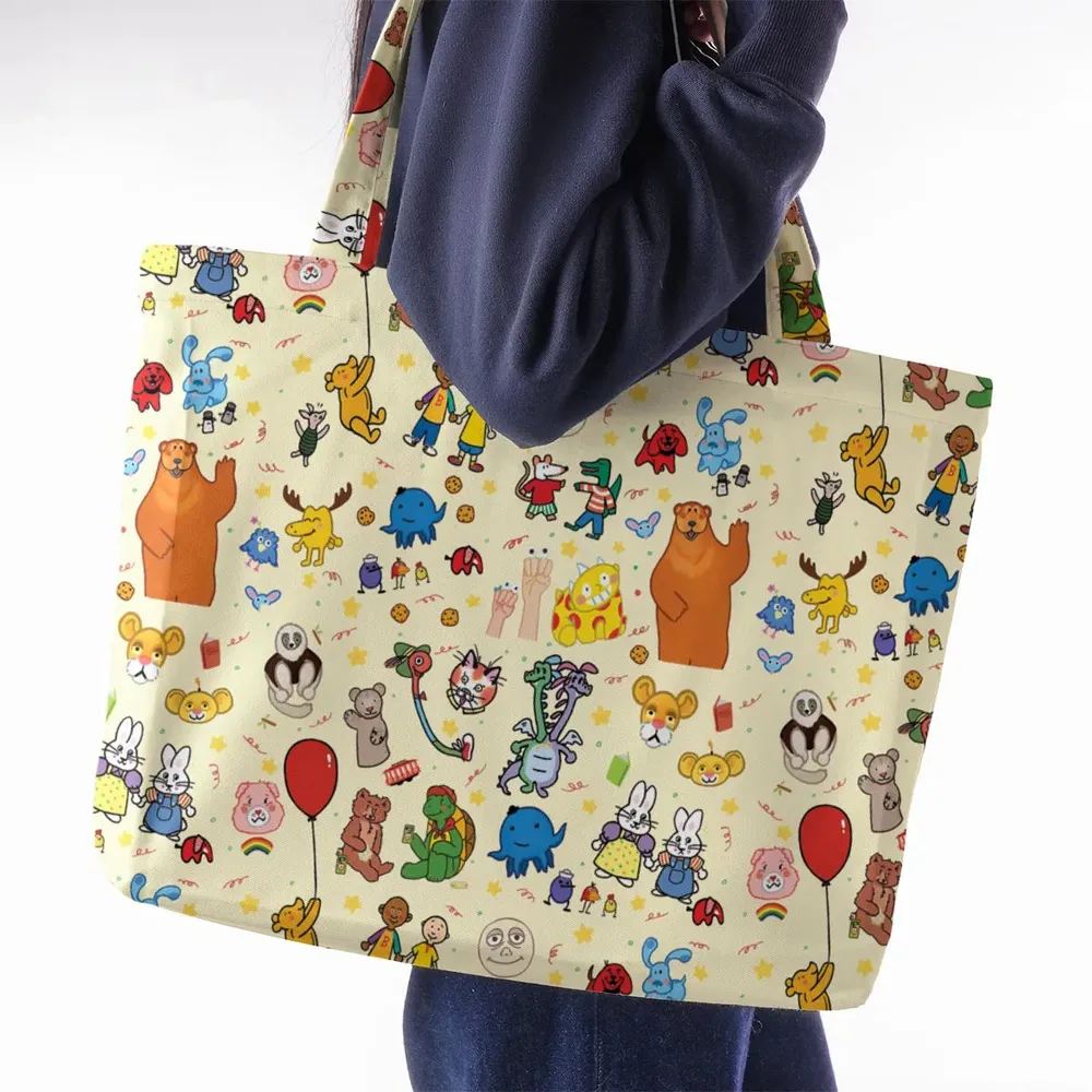 Nostalgia Train Large Tote Bag - 2