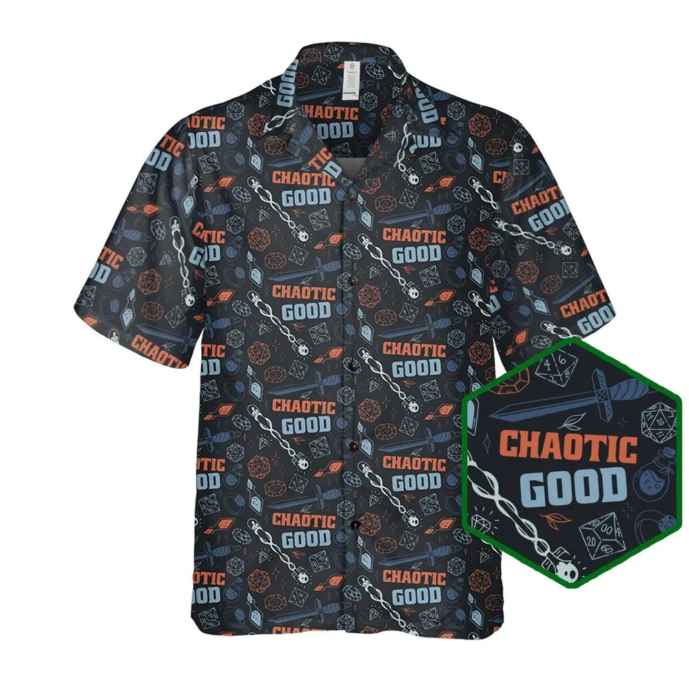 Chaotic Good Hawaiian Shirt - 1
