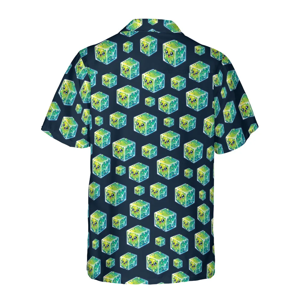 Gelatinous Cube Hawaiian Shirt - 3