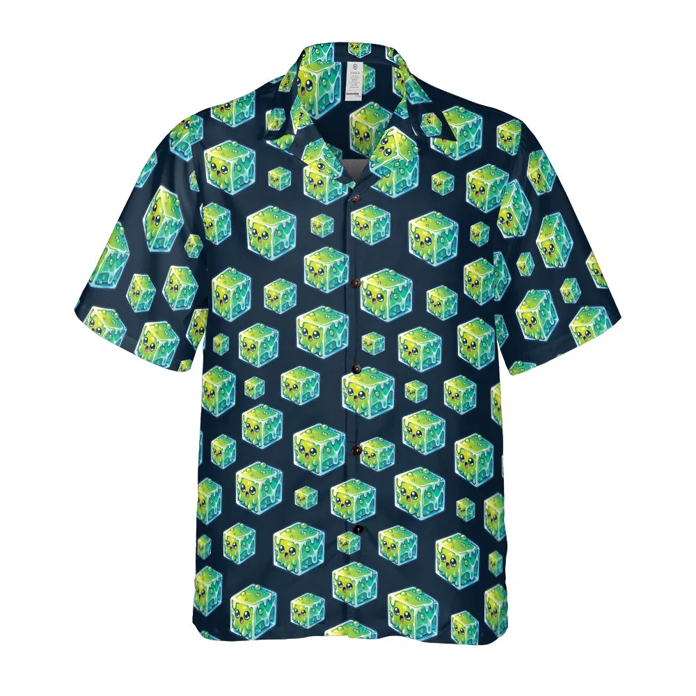 Gelatinous Cube Hawaiian Shirt - 2