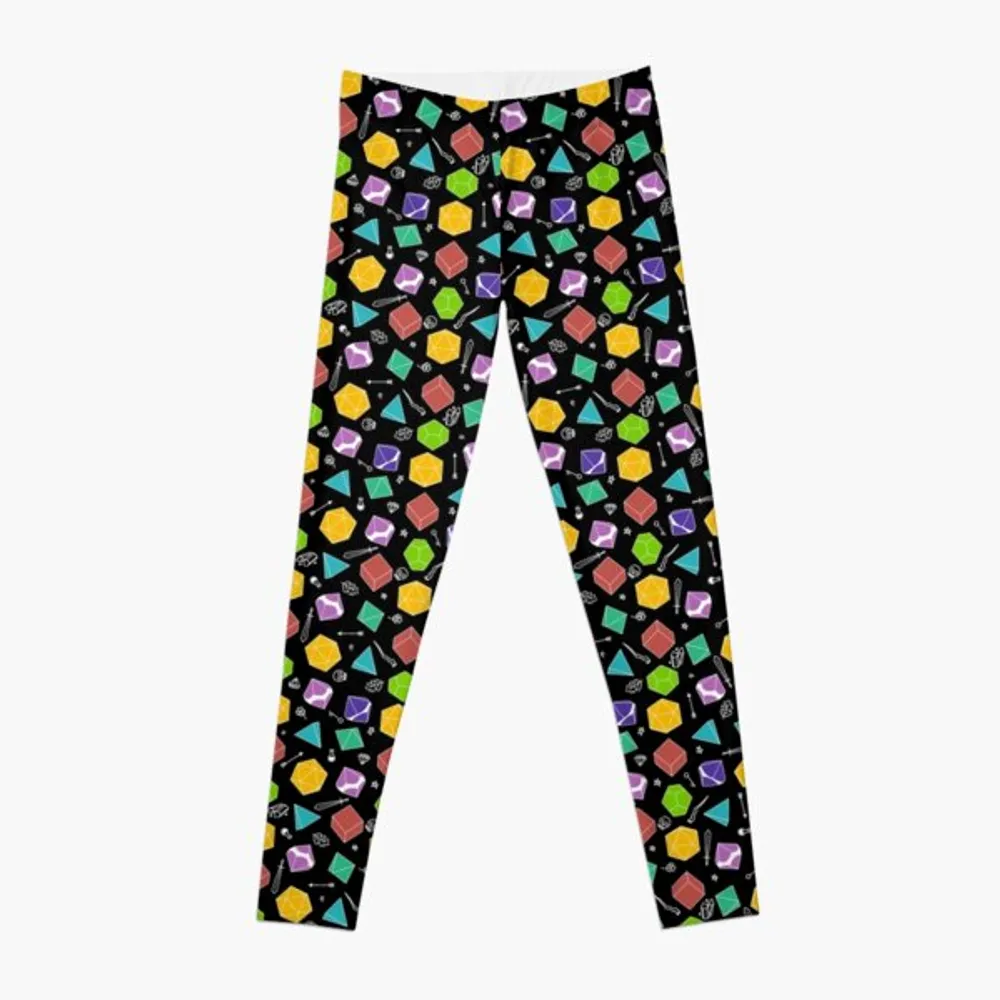 DnD Dice Leggings - 1