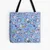 DnD Dices Lined Tote Bag - 1