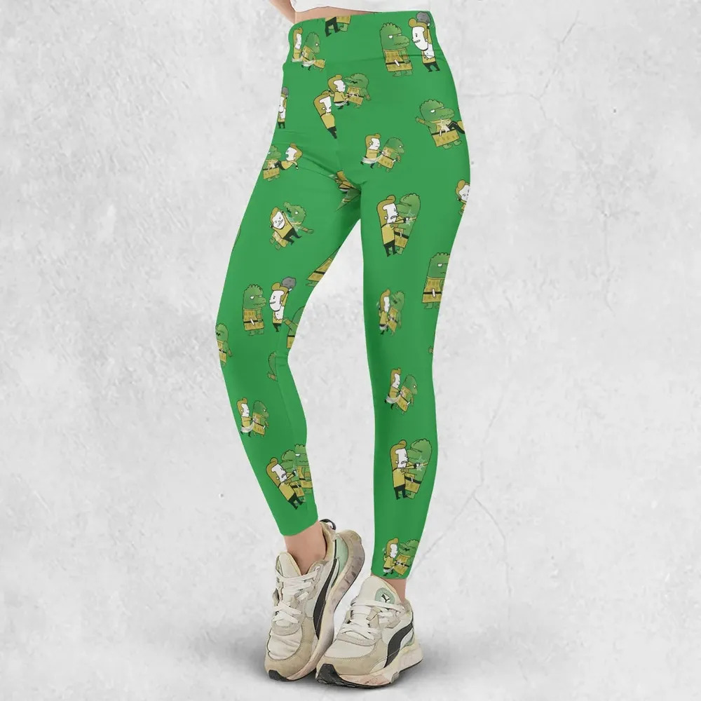 Kirk-Fu With Gorn Star Trek Legging - 2