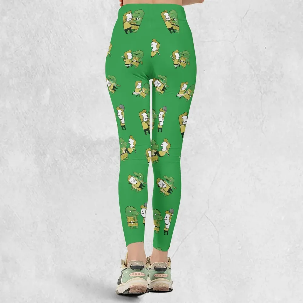 Kirk-Fu With Gorn Star Trek Legging - 3