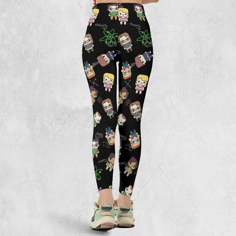 Geeky Bazinga The Big Bang Theory Legging - 3