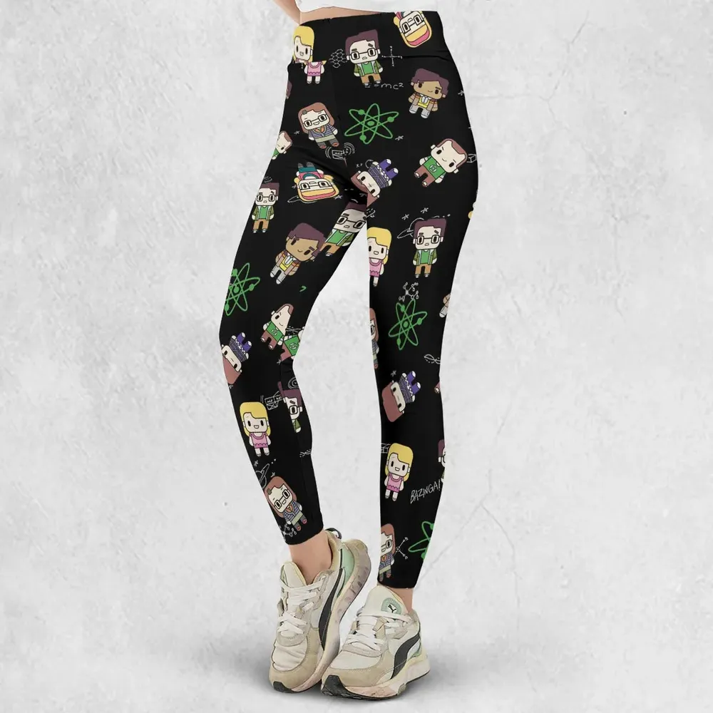 Geeky Bazinga The Big Bang Theory Legging - 2
