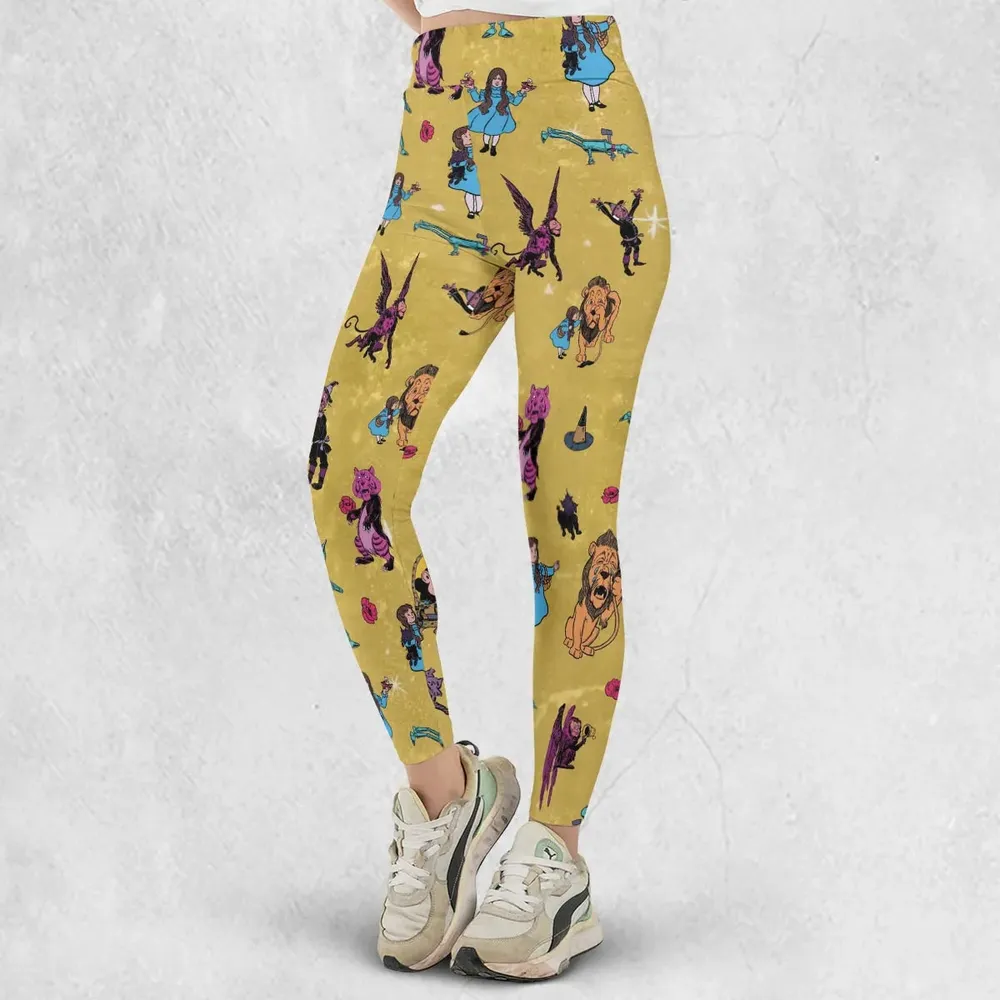 Friends in Emerald City Wizard of Oz Legging - 2